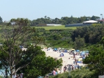 Frenchmans Beach buy with beachgoers